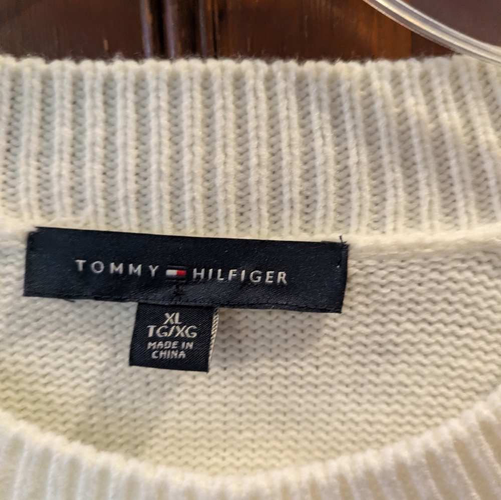 NWT TOMMY HILFIGER Fair Isle Crewneck Sweater - Picture 3 of 6